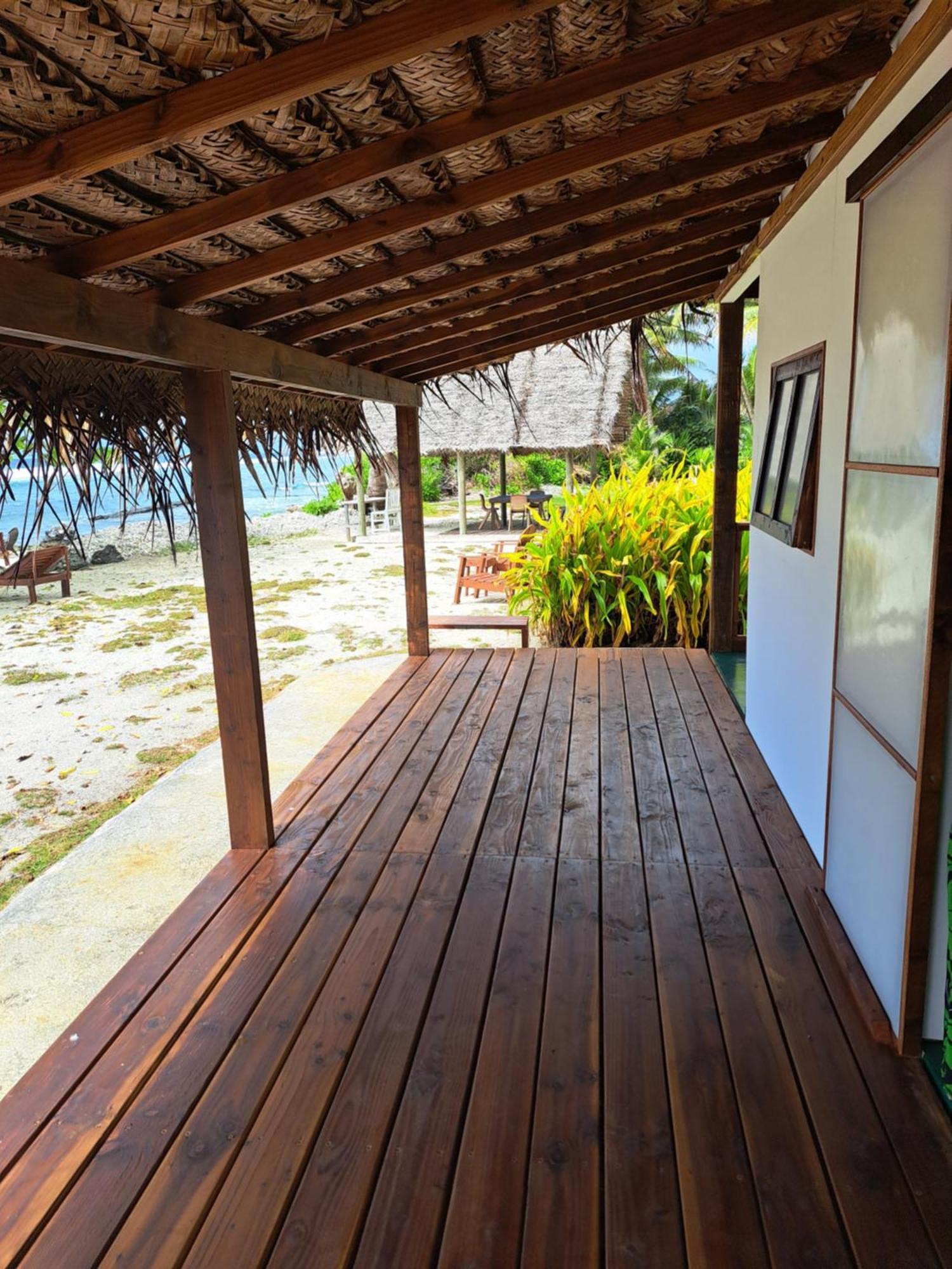 Bed and Breakfast Tifaifai Et Café Huahine Fare Esterno foto
