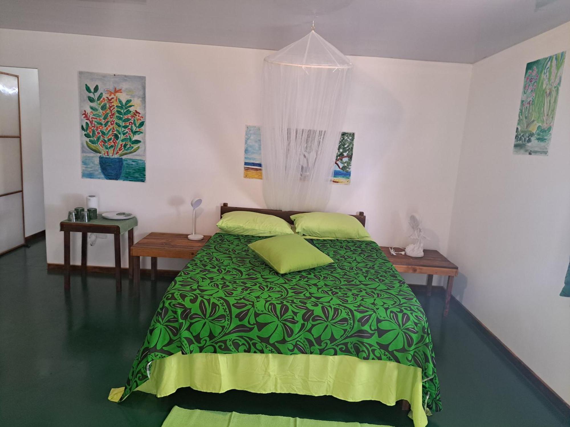 Bed and Breakfast Tifaifai Et Café Huahine Fare Esterno foto