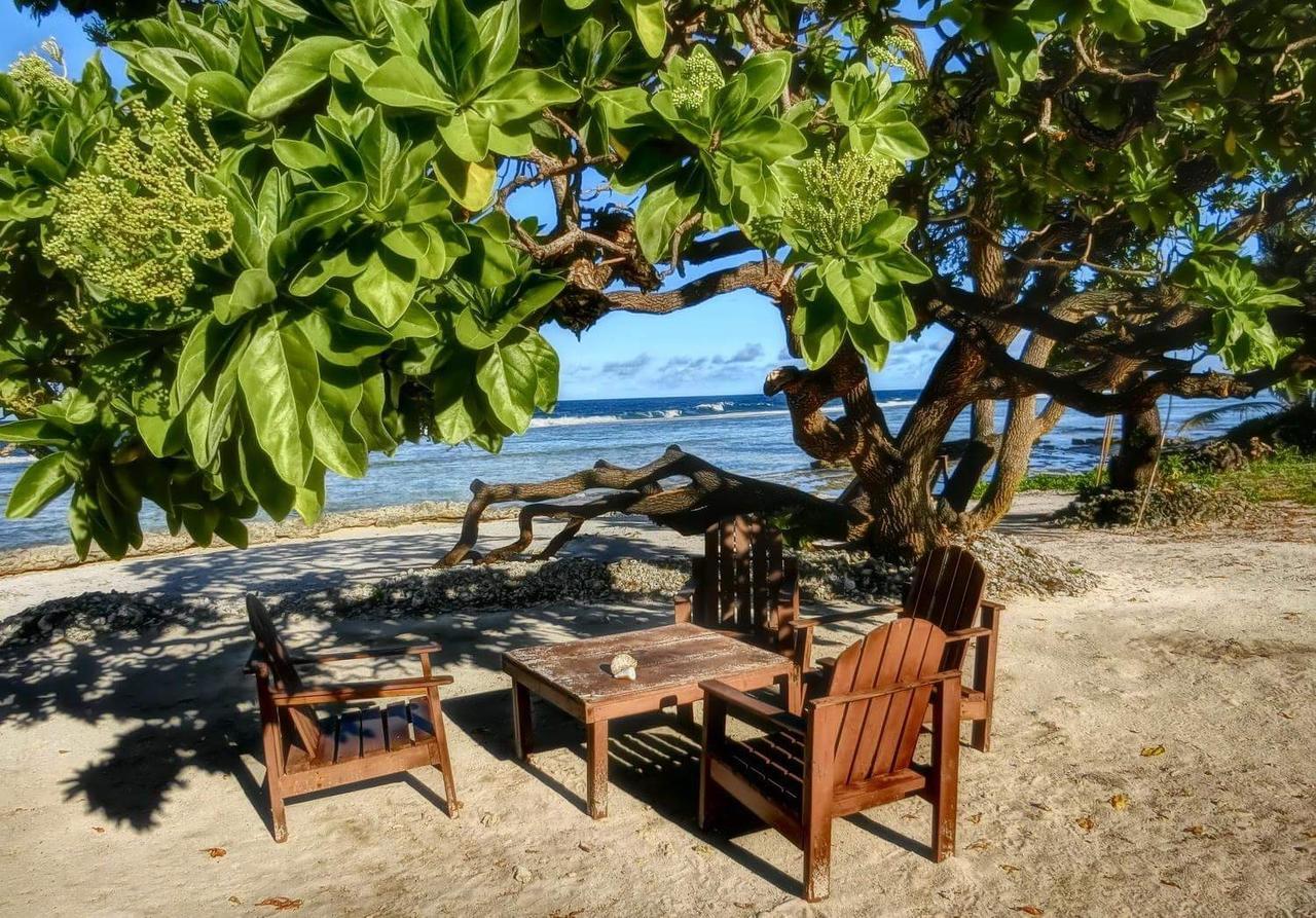 Bed and Breakfast Tifaifai Et Café Huahine Fare Esterno foto