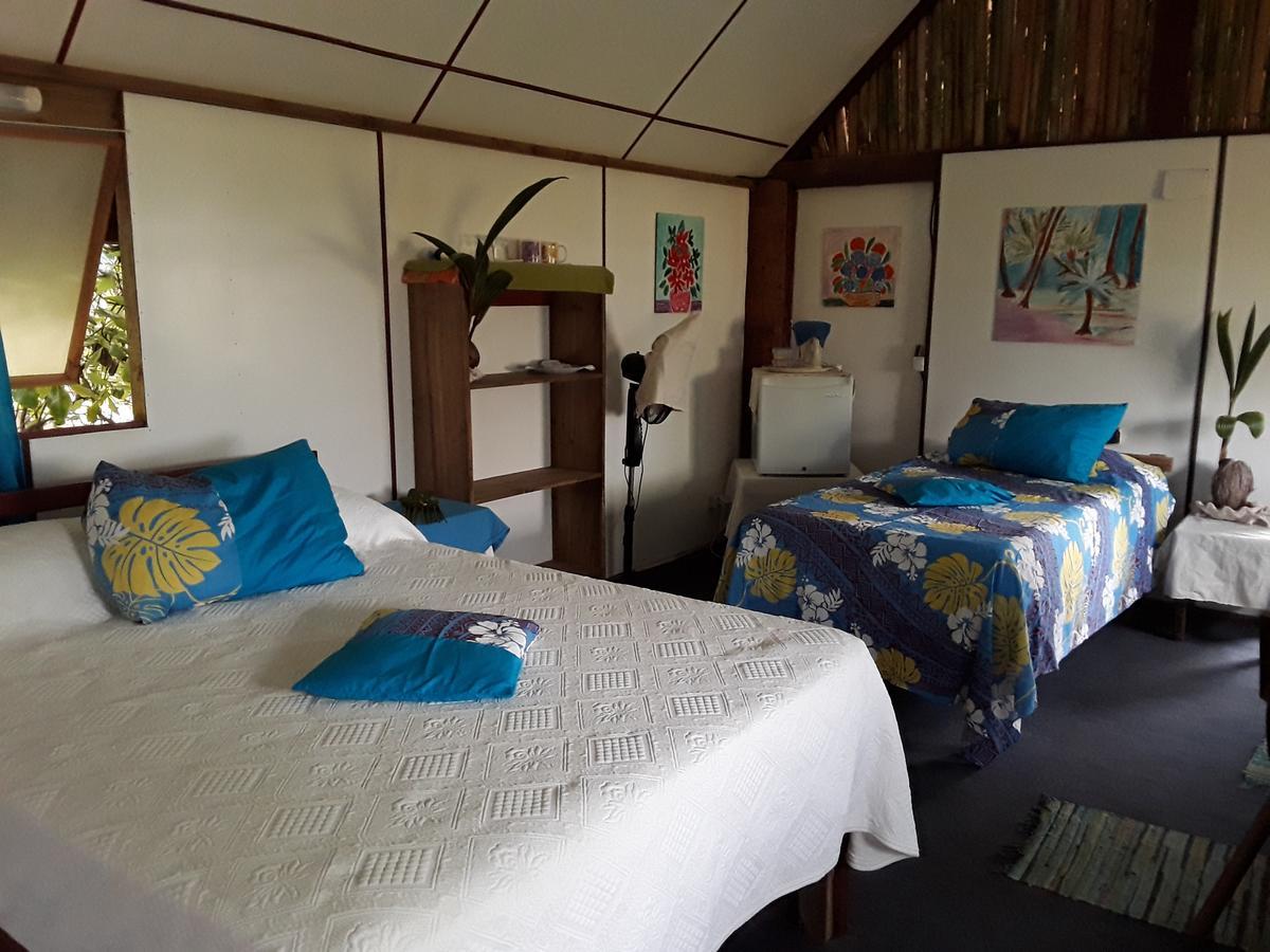 Bed and Breakfast Tifaifai Et Café Huahine Fare Esterno foto