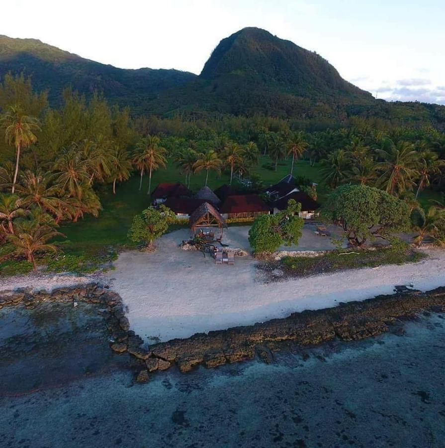 Bed and Breakfast Tifaifai Et Café Huahine Fare Esterno foto